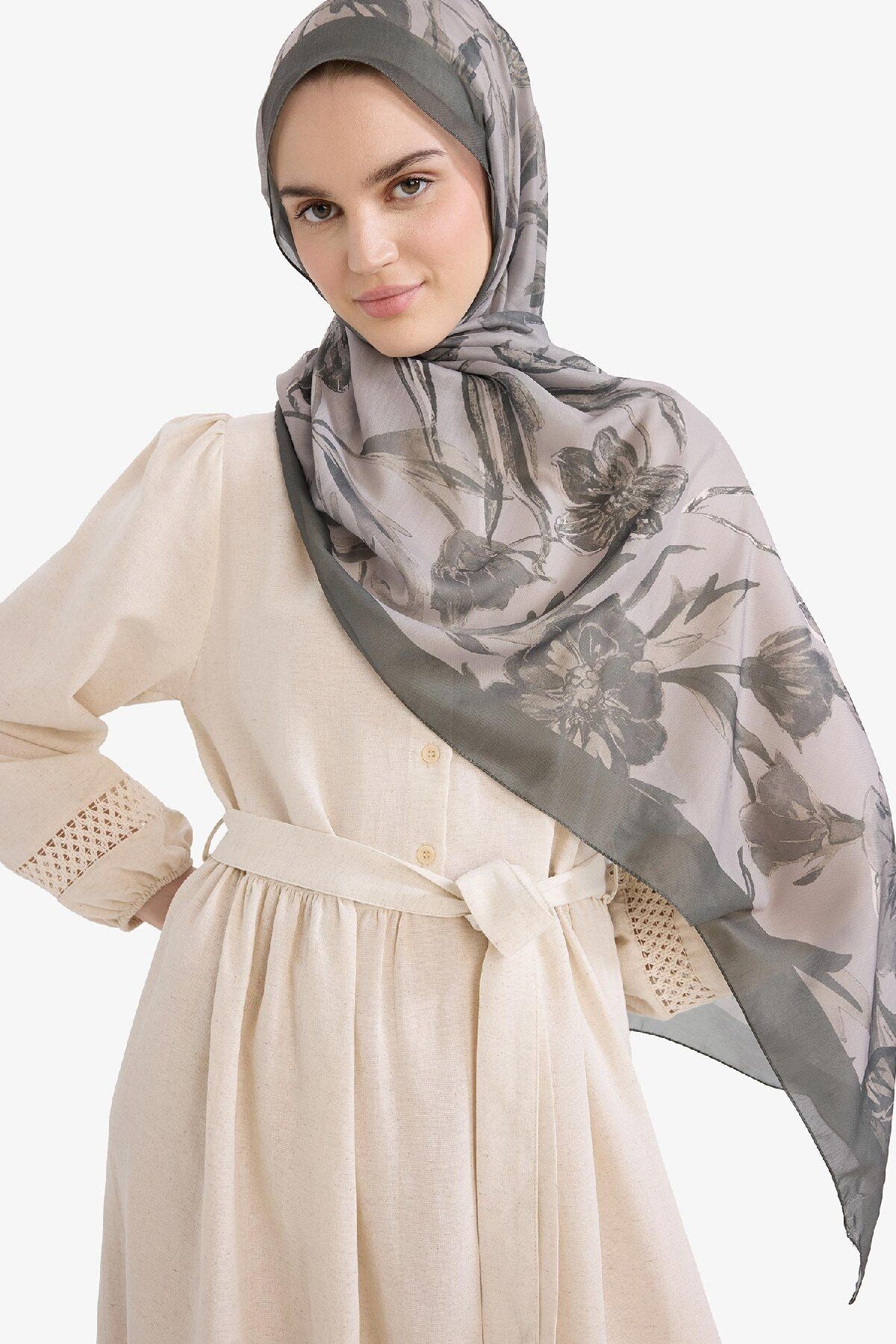 DeFacto-Damen Voile Hijab Schal E9470AXNS 2
