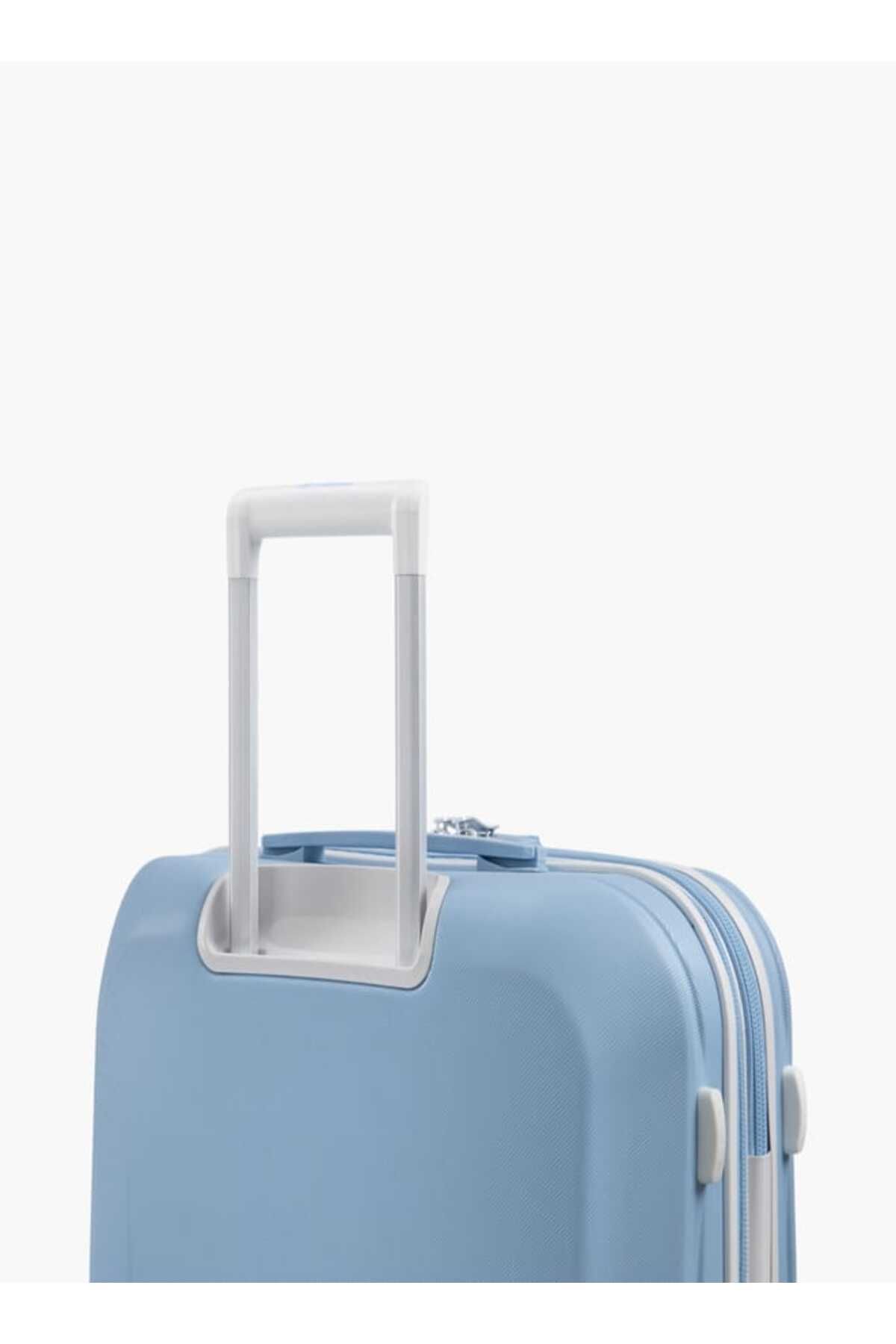 IT-Textured Hardcase Trolley Bag with Retractable Handle and Zip Closure _28-L - Check-In 6