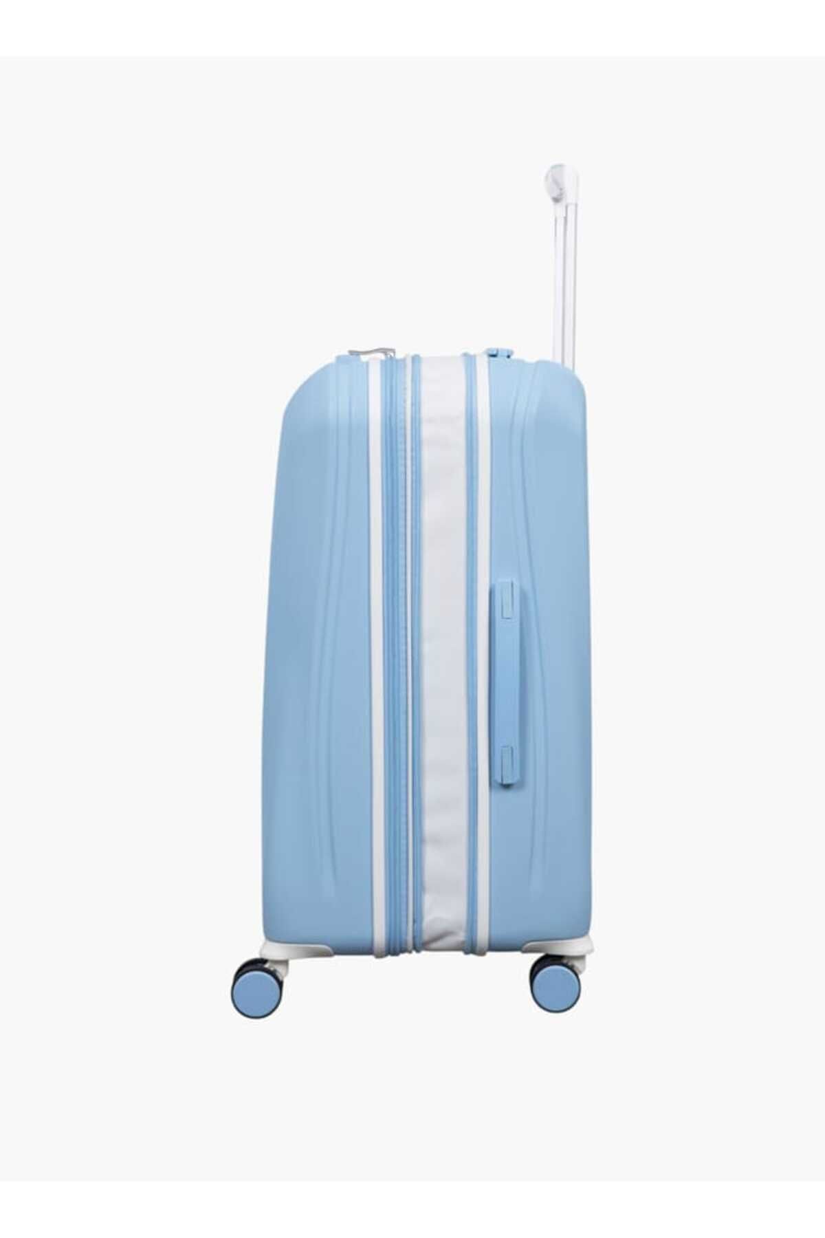 IT-Textured Hardcase Trolley Bag with Retractable Handle and Zip Closure _28-L - Check-In 5