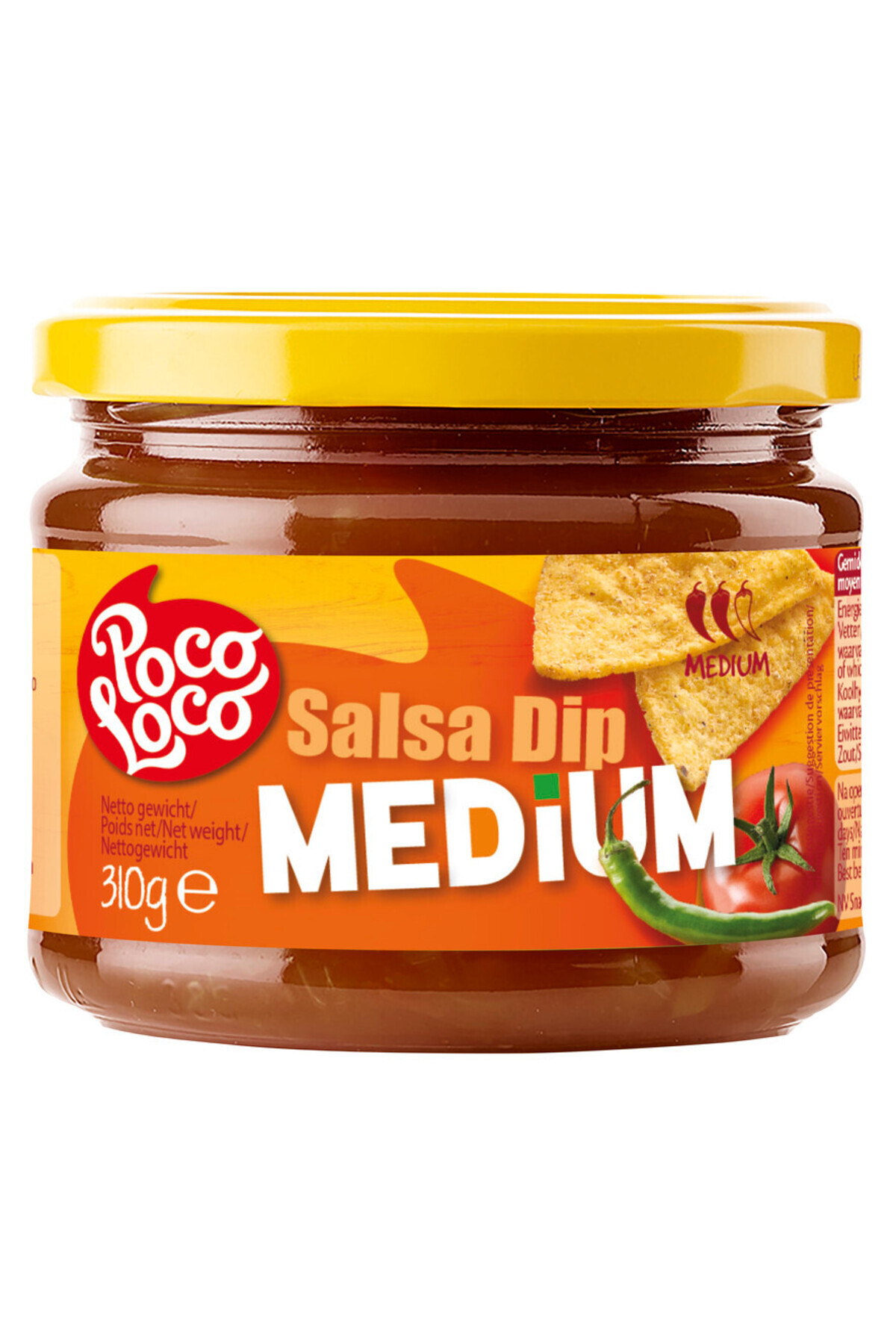 Poco Loco-POCO LOCO MEDIUM MEXICAN SALSA DIP 310G 1