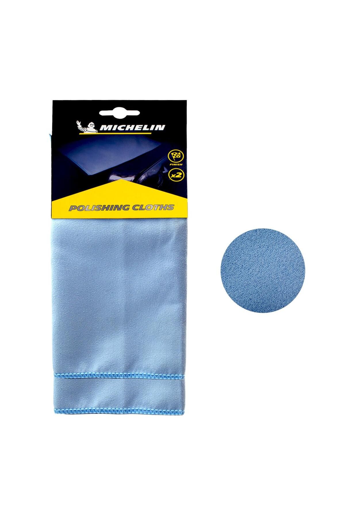 Michelin MC32484 32X32cm Mikrofiber Cilalama, Parlatma Bezi, 2 Adet