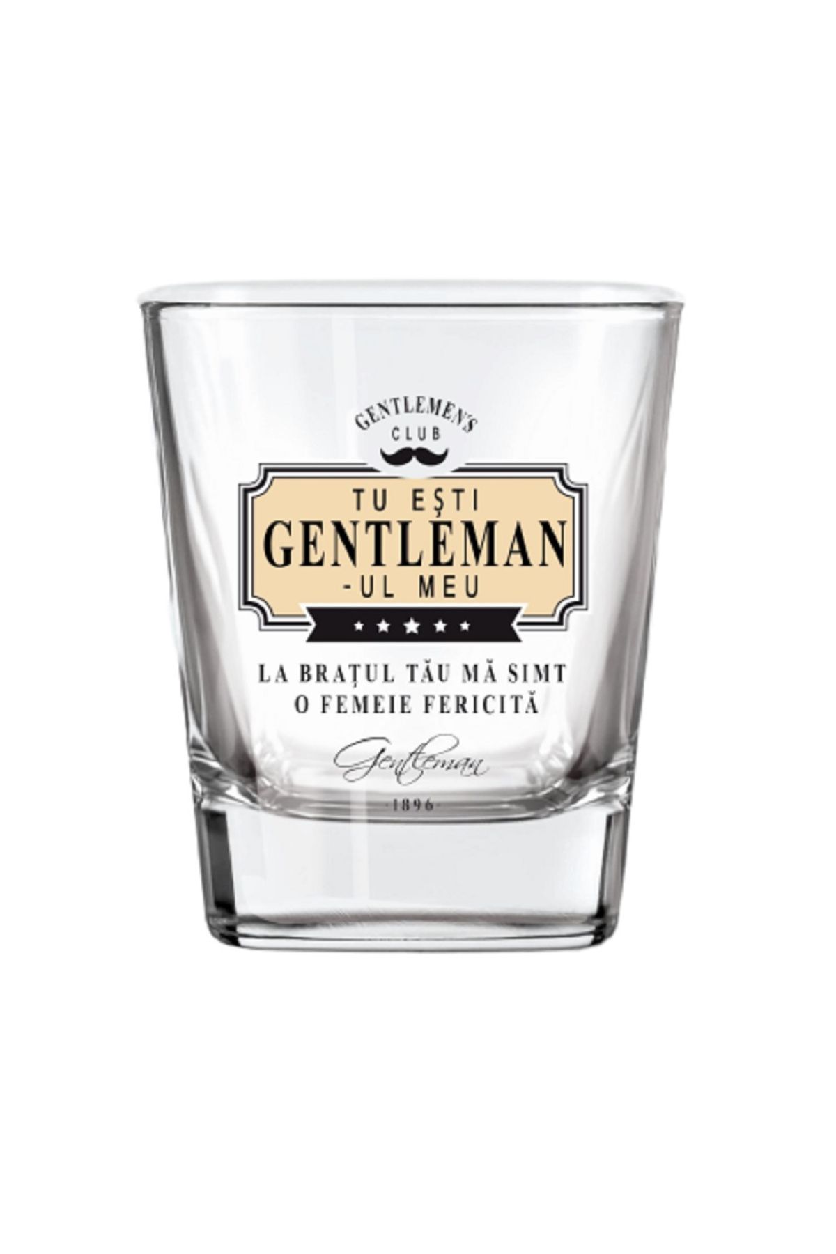 BM GİFT DESİGN Whisky Pahar "tu Esti Gentleman-ul Meu - One Size