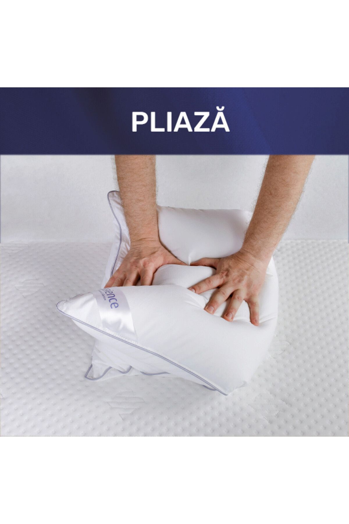 Essience-Perna 50x70 cm, Essience Premium Collection, insert memory si umplutura nanofibra, husa Bumbac 13