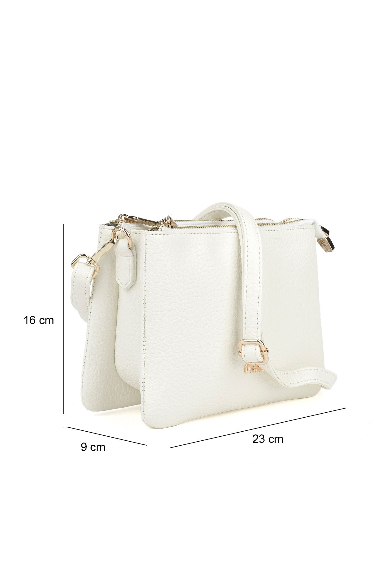 Ziya-Women's White Shoulder and Crossbody Bag 151979 Z3103 2