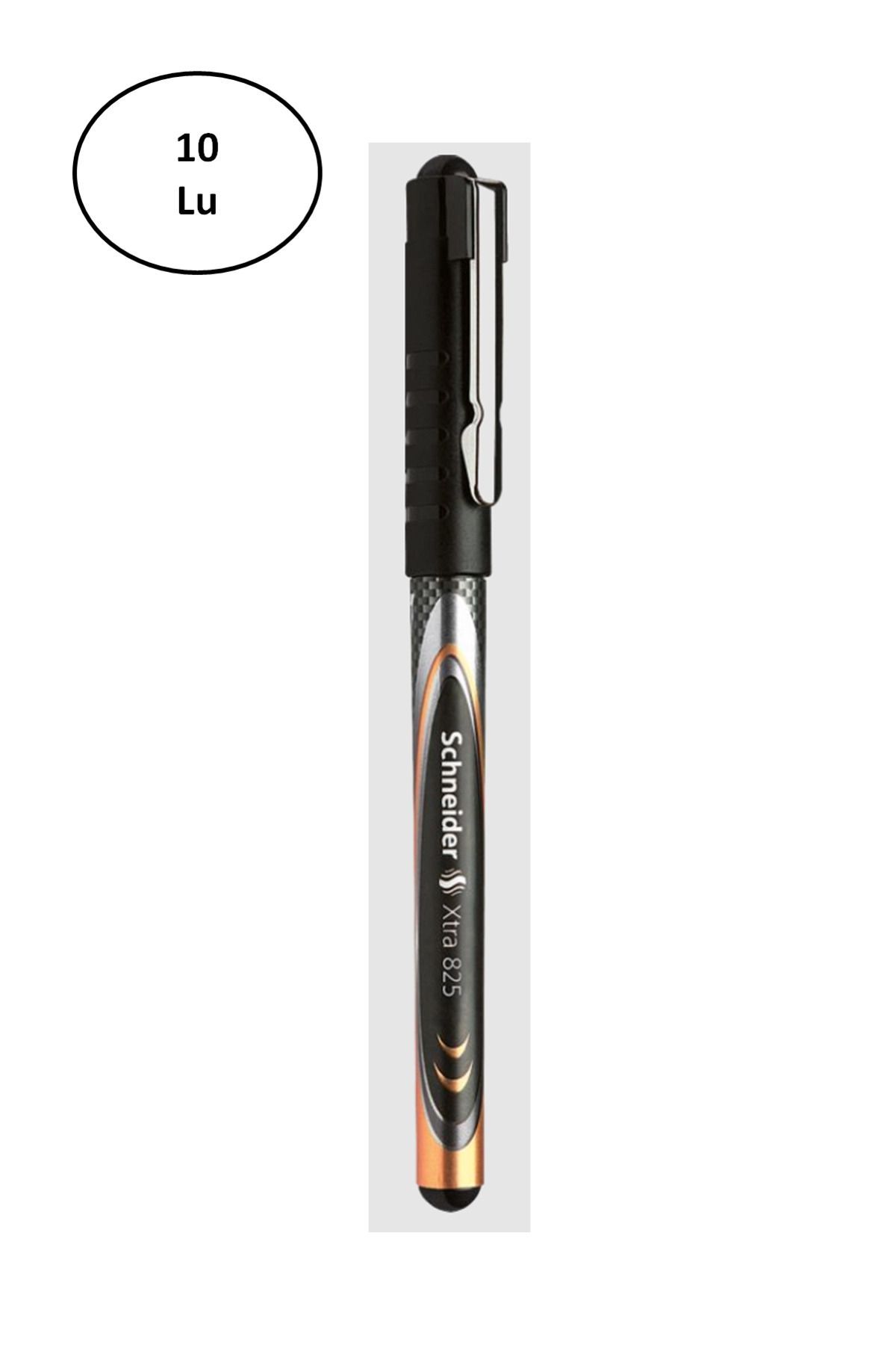 Alray Schneıder Xtra 825 Konik Uçlu Roller Kalem 0,5 Mm Siyah 10'lu
