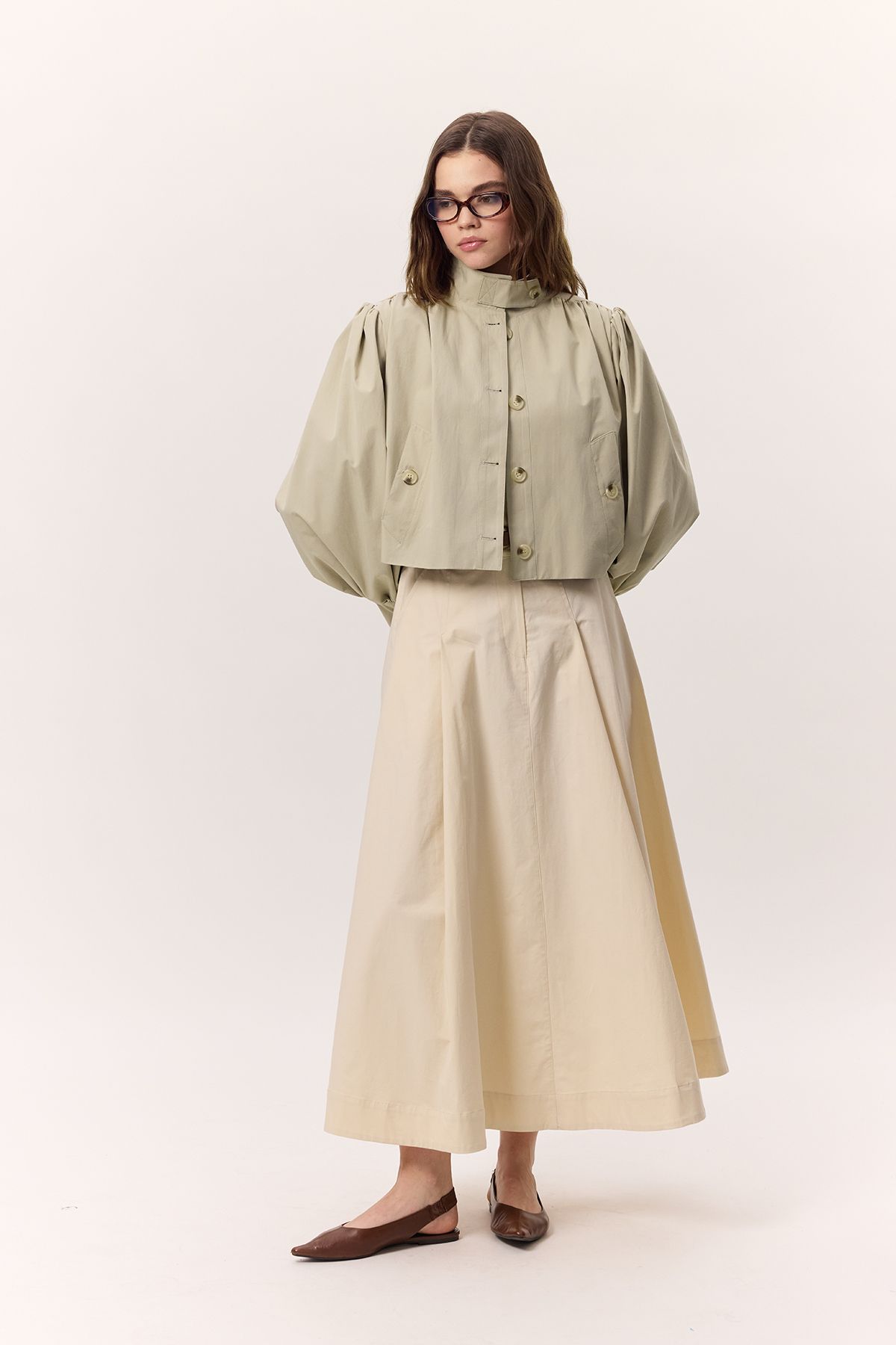 Manuka-Green Soft Handle Easy Balloon Jacket 5