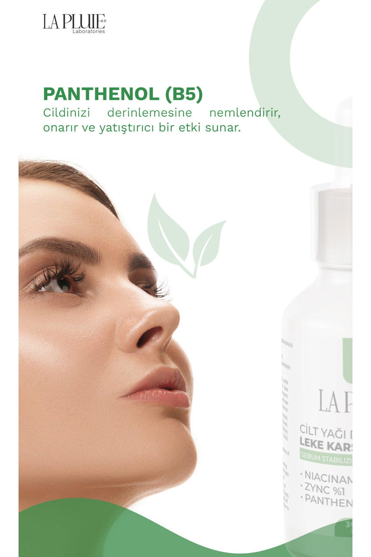 Cilt Yağı Dengeleyici Leke Karşıtı Serum 30ML NIACINAMIDE %10 + ZYNC %1 + PANTHENOL(B5) %3 — TYCHTG0RUN171534486671884 — تصویر 4 از 4