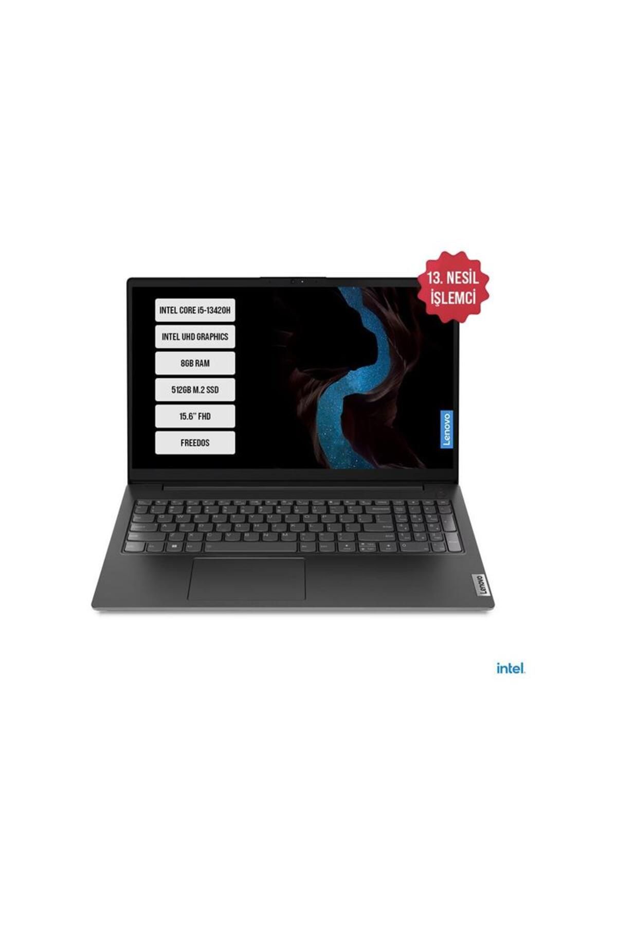 LENOVO NB V15 83A100KXTR I7-1355U 8GB 512SSD O/B 15.6 DOS