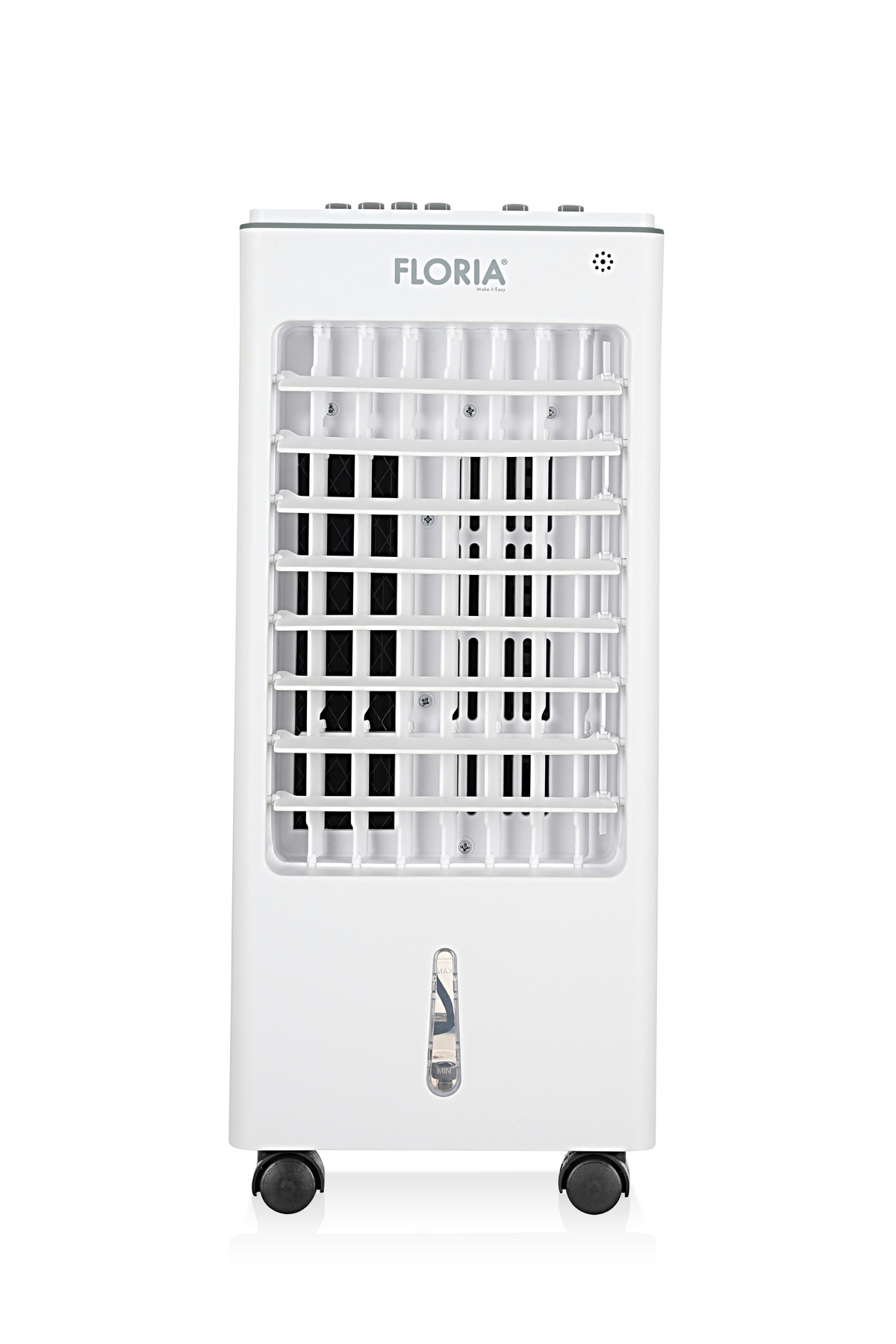 Floria-Floria ZLN1108 air cooler, 2.5 L capacity, 3 speed settings, 2 ice containers, 65W 3
