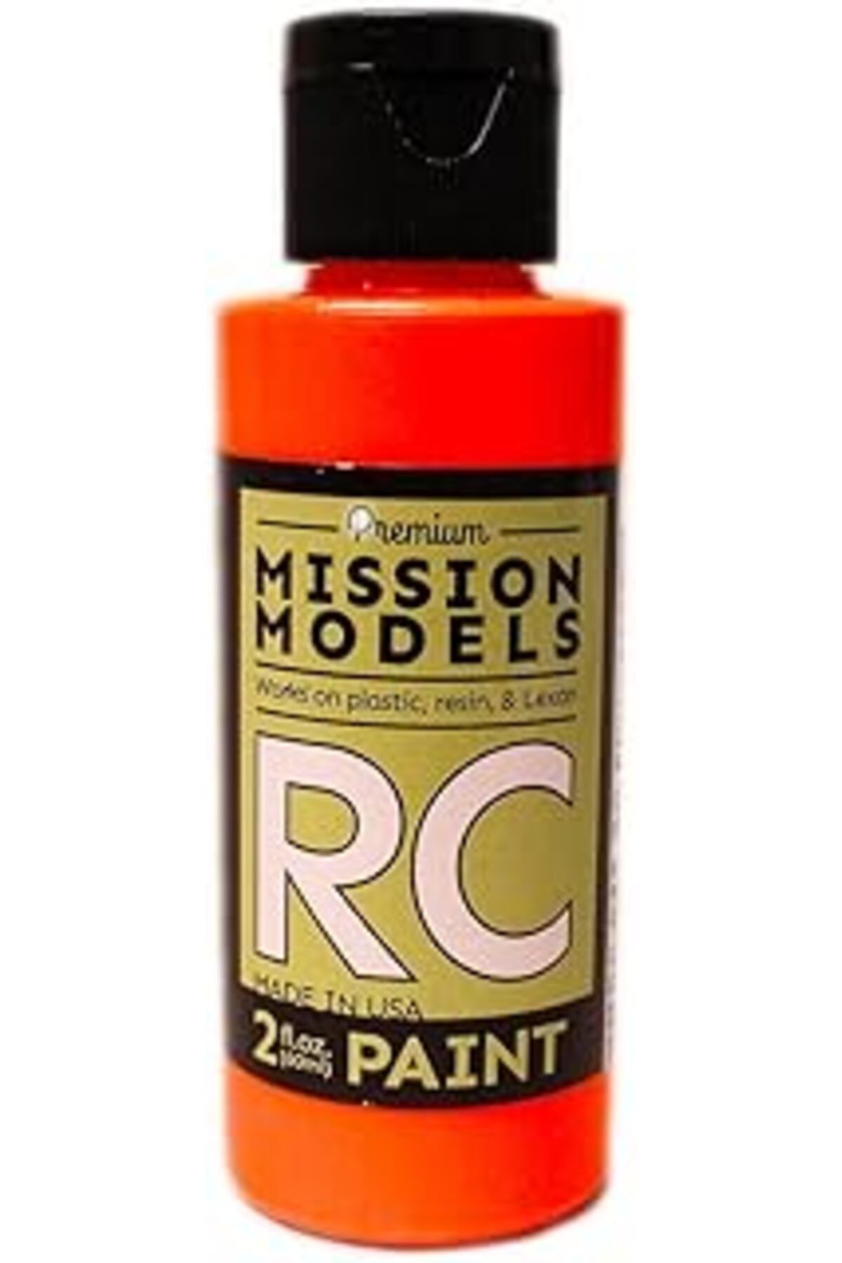 robotrend Mission Models Otomobil Mmrc-045 Su Bazlı Rc Boya 2 Oz Şişe, Floresan Yarış Turuncu