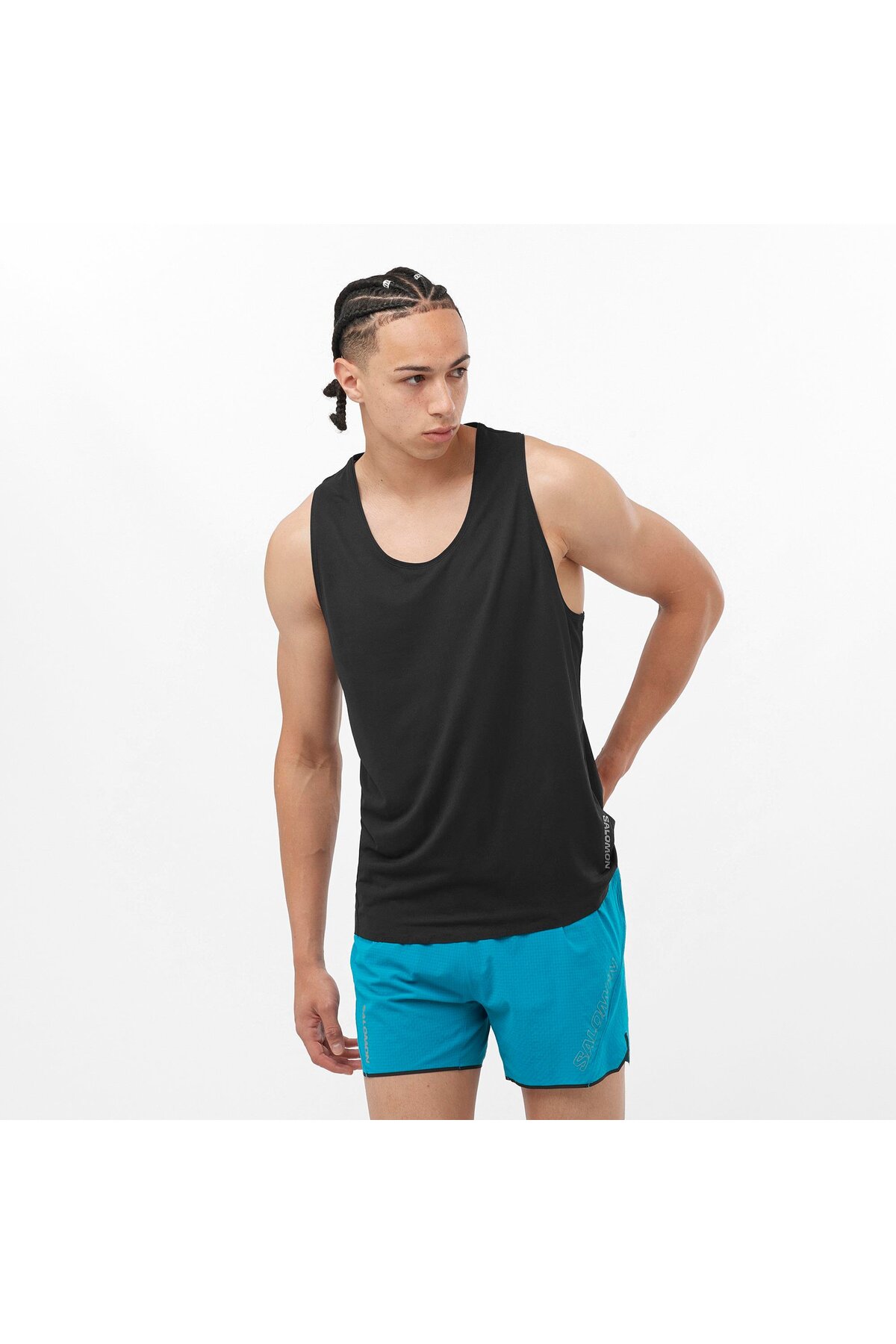 سالومون تاپ ورزشی مردانه SENSE AERO مشکی LC2187800