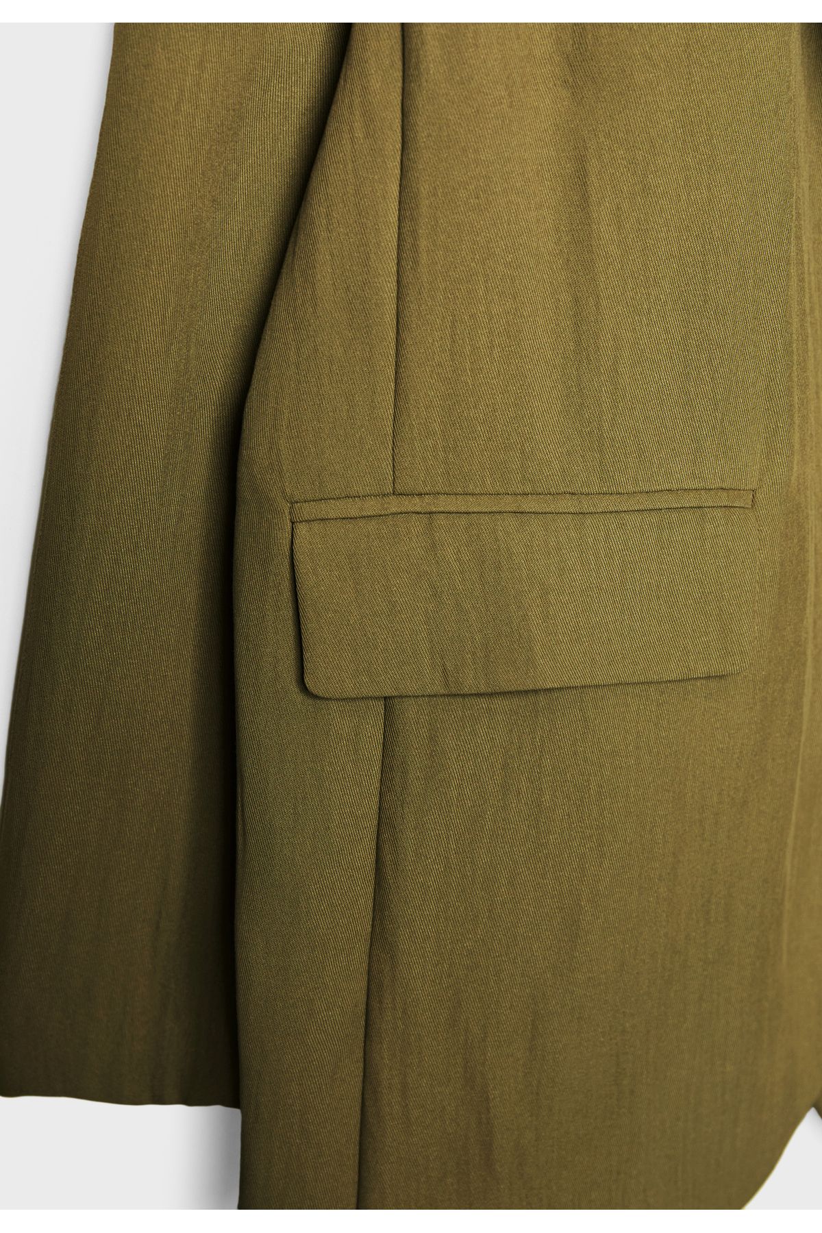 Stradivarius-Creased flowing regular fit blazer 6