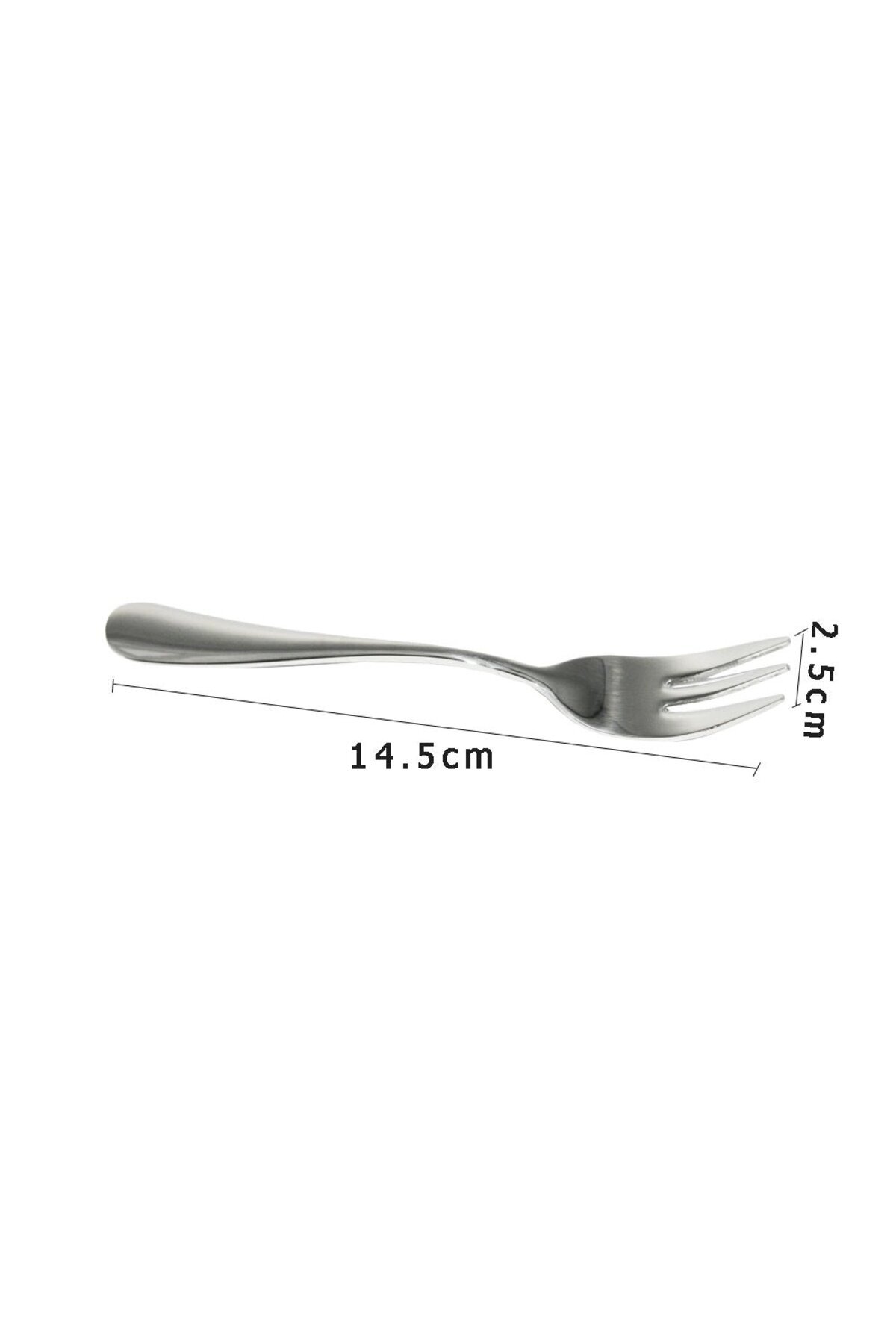 Generic-6-Piece Stainless Steel Small Fork Set 3