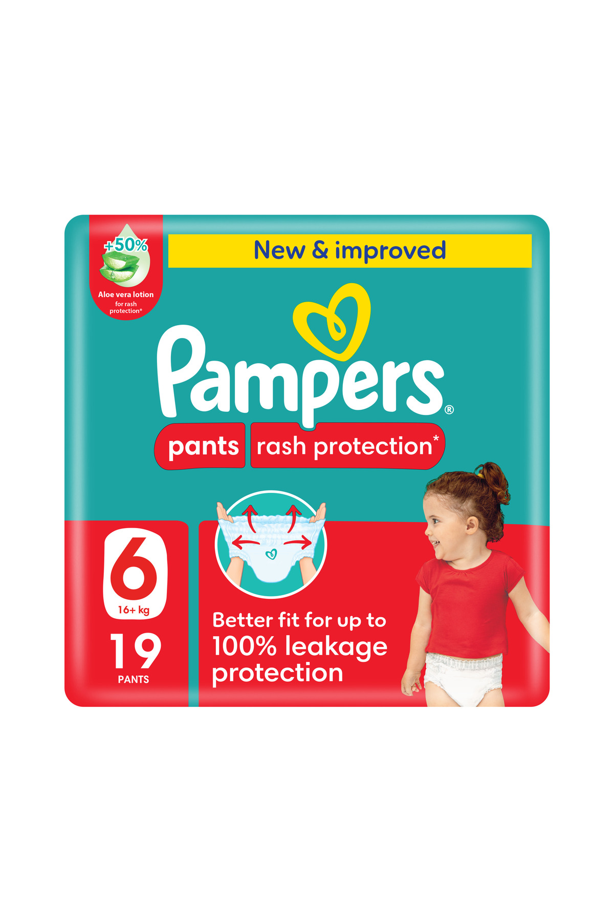 Pampers Baby Diapers Size 6 19 Count Pack of 4 Value Pack