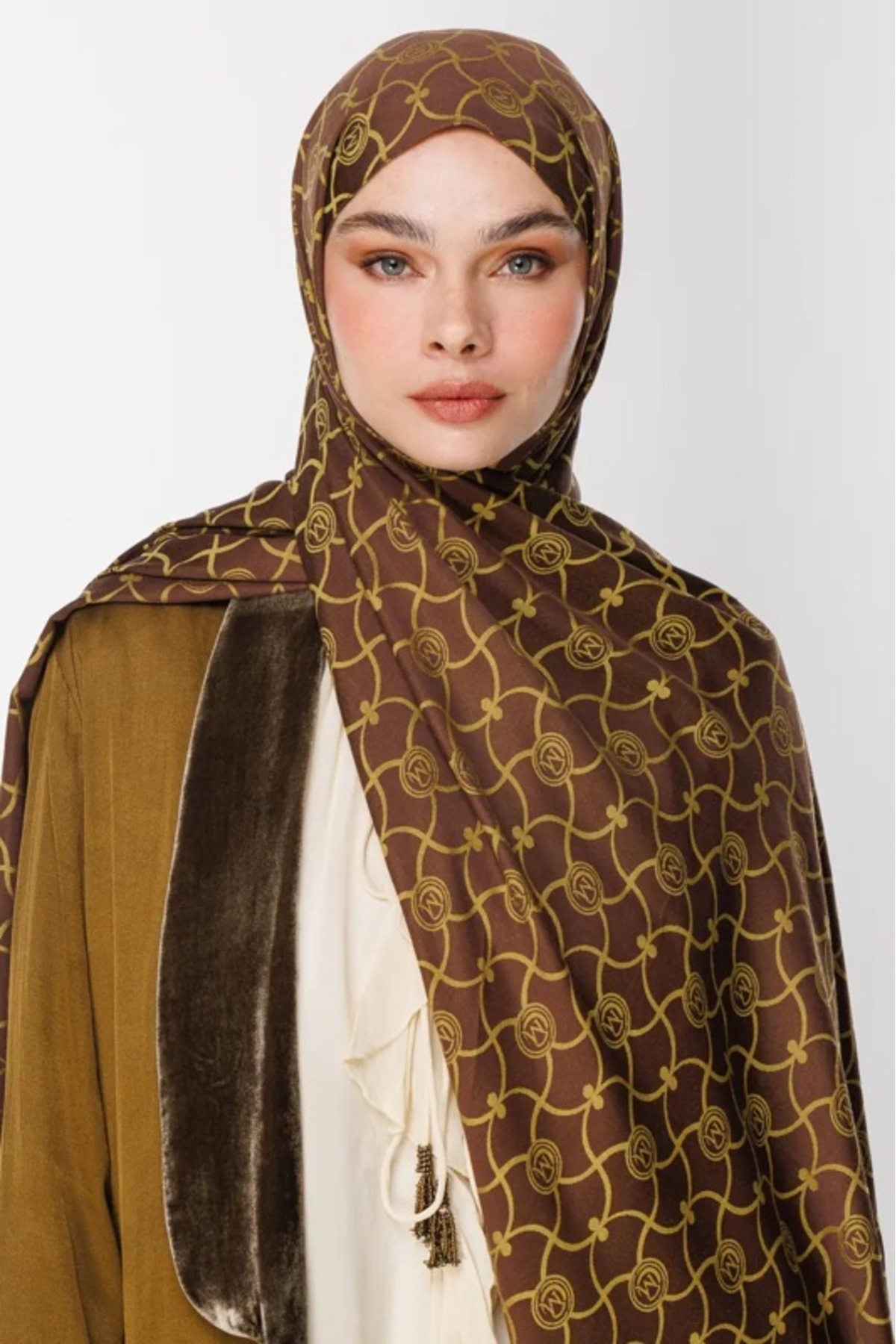 Mooncorn-Marrakech Pattern Double Sided Shawl 2