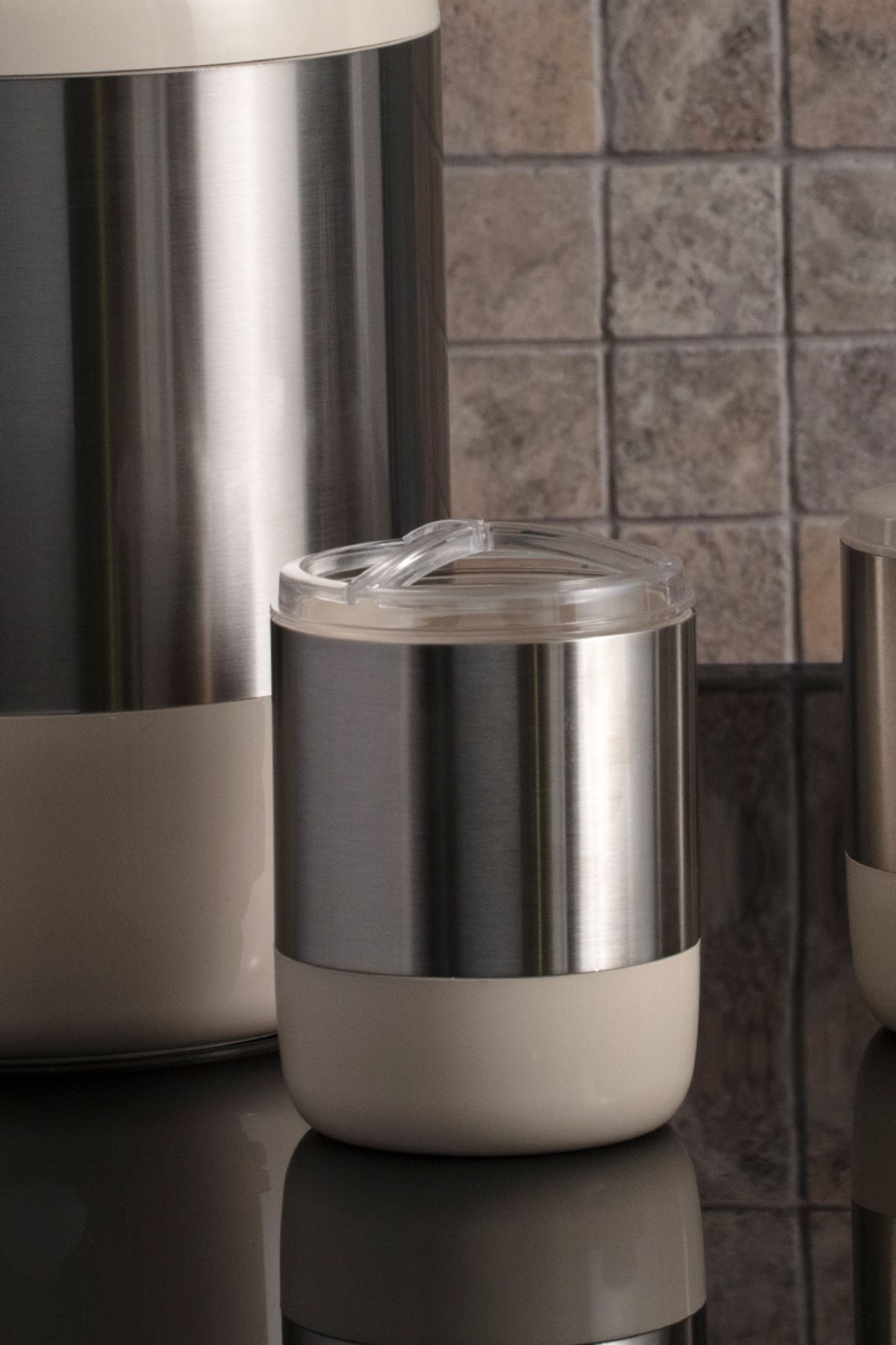 Prima Nova-Lima XL Toothbrush Holder Beige 2
