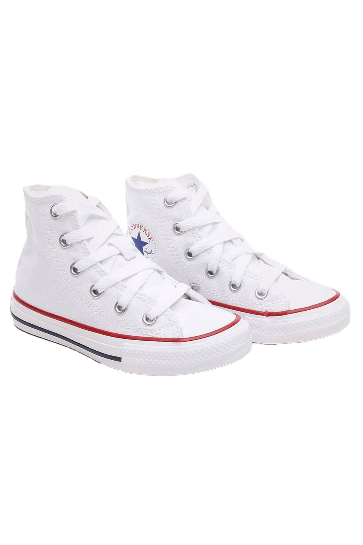 converse-Weiß Kinder Turnschuhe 3j253c 2