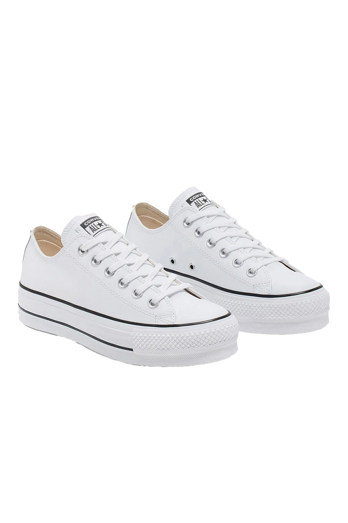 converse-Dámské černé tenisky Chuck Taylor All Star Leather Platform 561680c 4