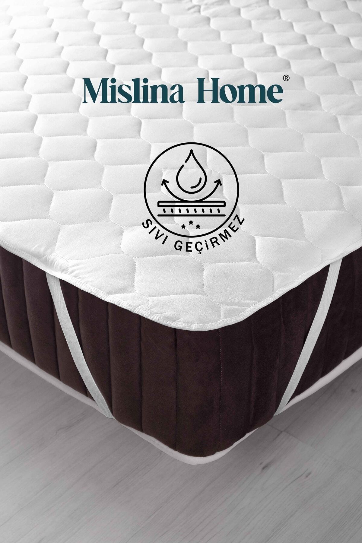 Mislina Home Kapitone Microfiber Köşe Lastikli Ped Sıvı Su Geçirmez Bebek Çocuk Yatak Koruyucu Alezi fotoğrafı 5 (önizleme)