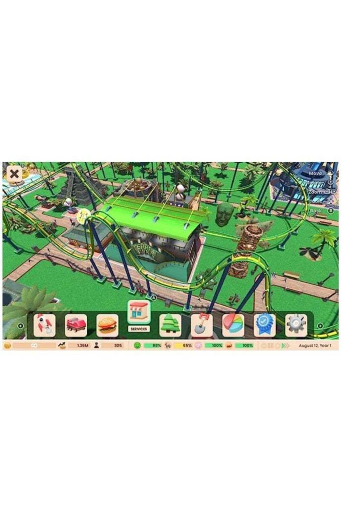 2K-RollerCoaster Tycoon Adventures Deluxe for PS5 - Theme Park Simulation Game 5