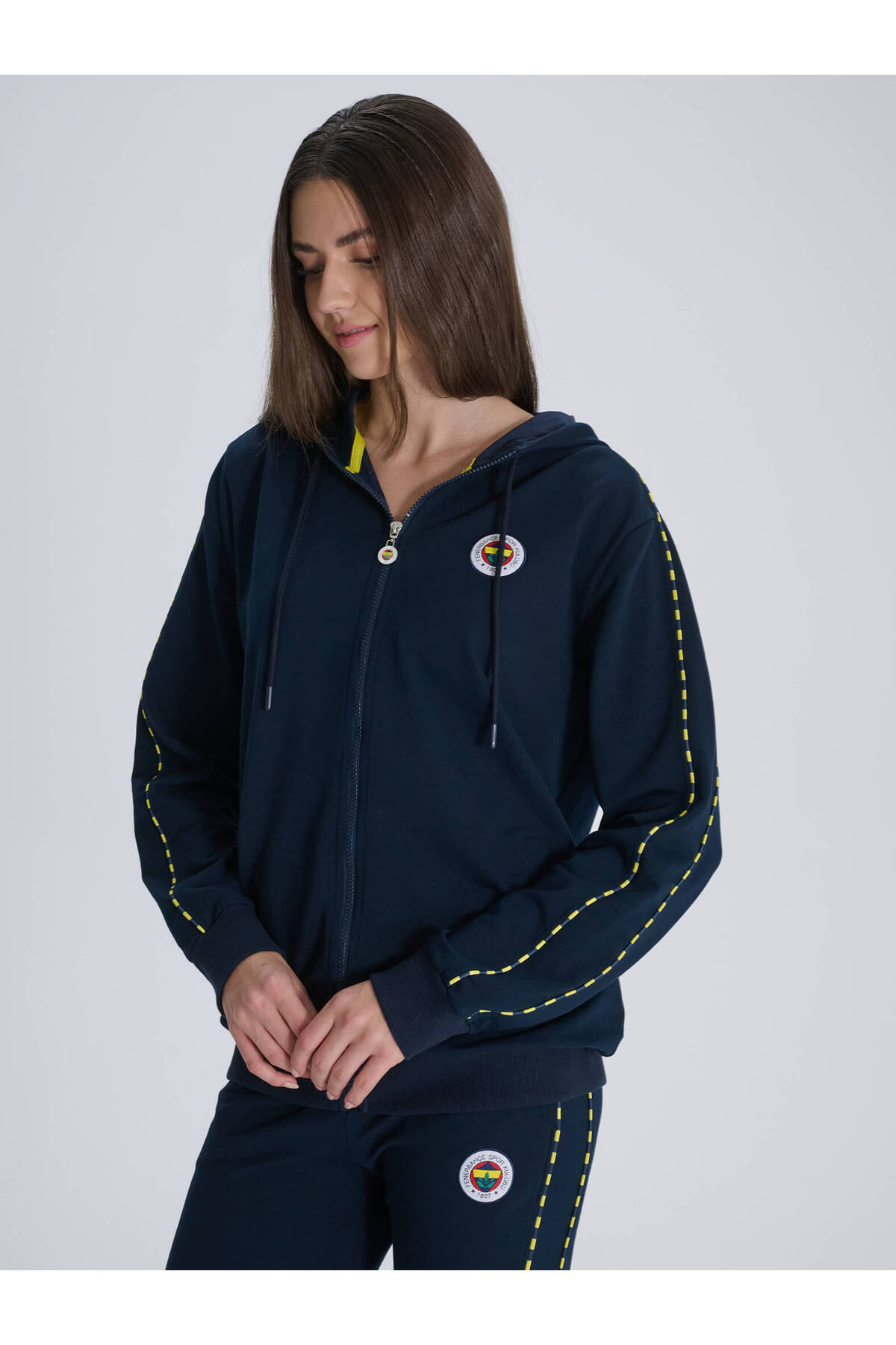 Fenerbahçe KADIN TRIBUN BASIC SWEAT görsel 4