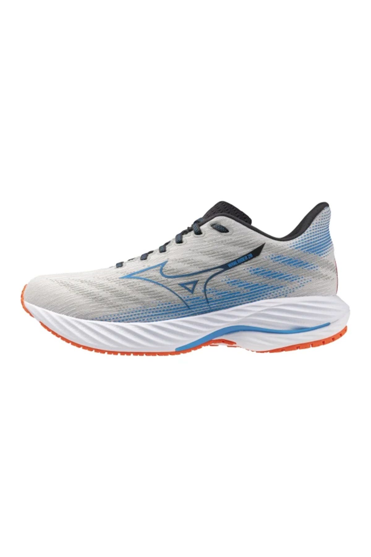 کفش دویدن مردانه Wave Rider 28 سفید / آبی Mizuno