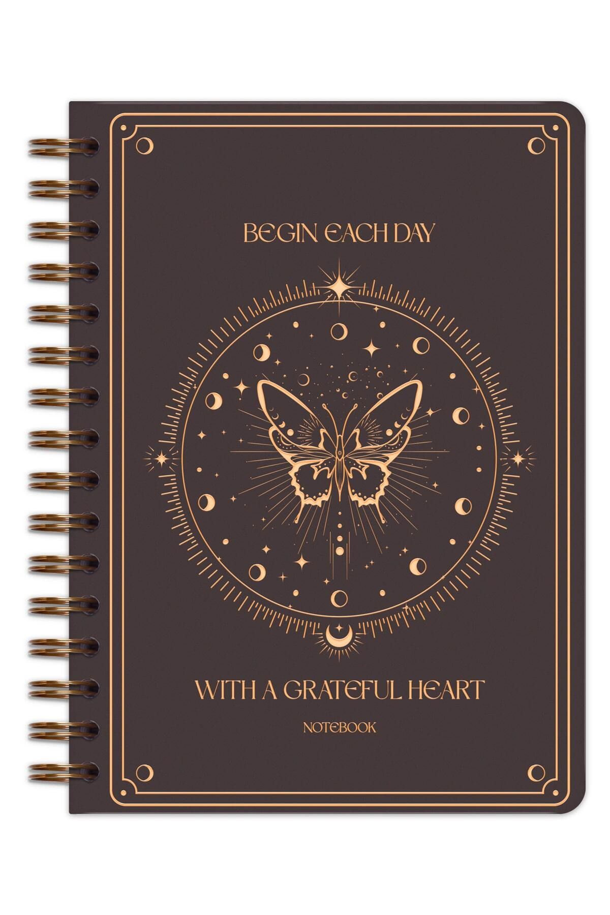 Matt Notebook-A5 Bulletin Journal Edition 15X21 cm Spirall Capacity Sonrek Notepad 5