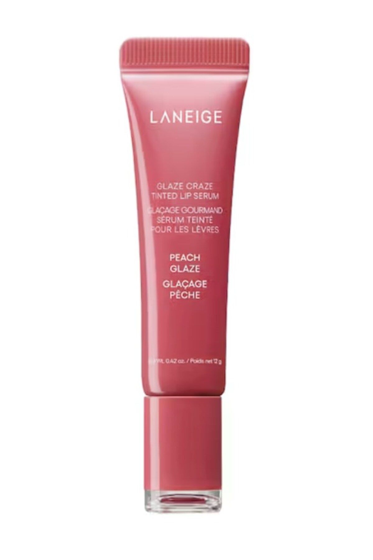 براق کننده لب GLAZE CRAZE TINTED سرم رنگ هلو گلاسور Laneige