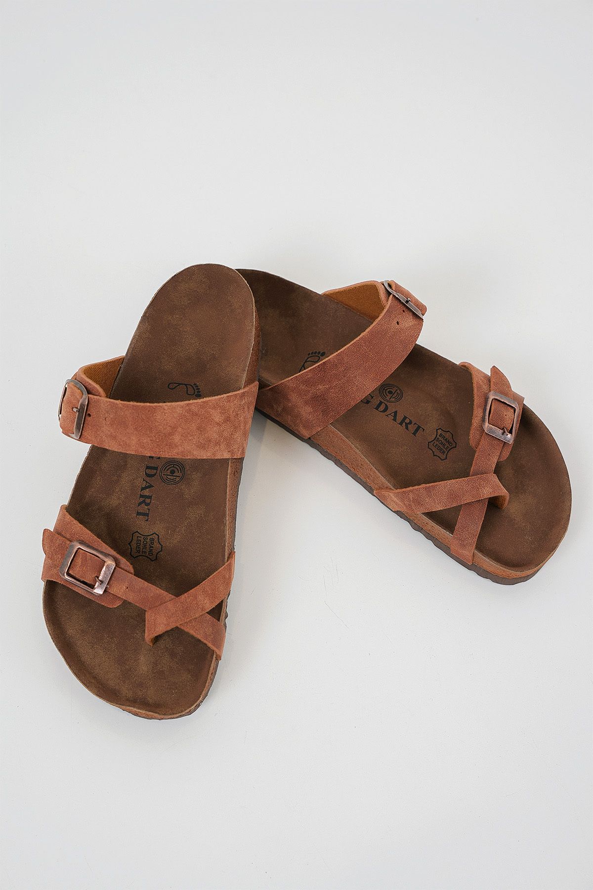 Bigdart-Unisex Ortopedyczne Kapcie 010181 - Taba 3