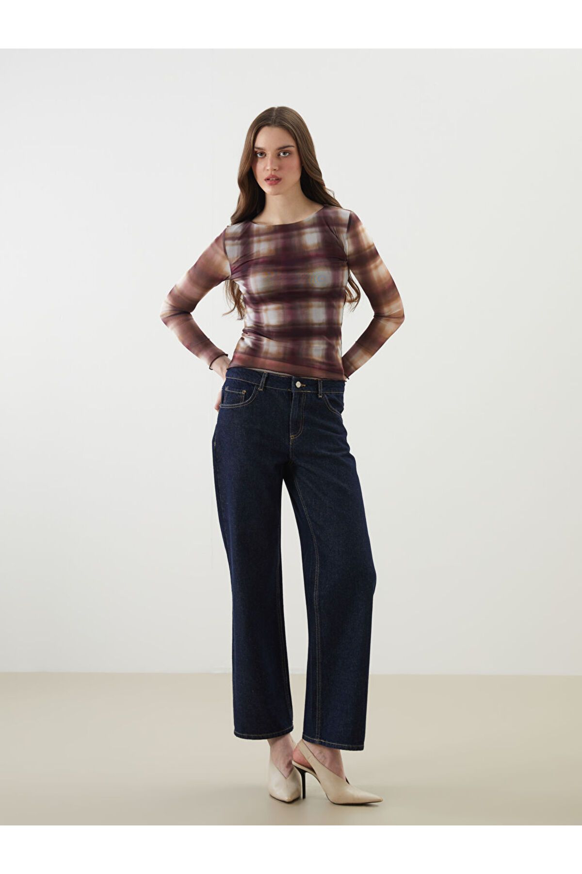 LC Waikiki Wideleg Kadın Jean Pantolon