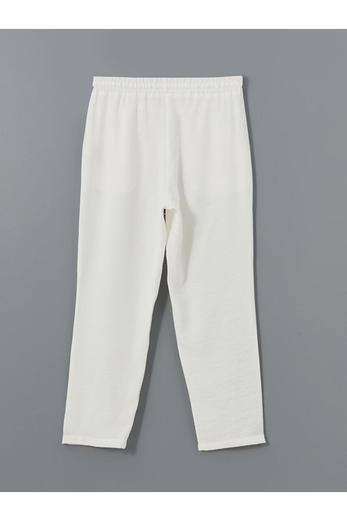 LC Waikiki-Pantaloni de damă cu talie elastică în formă de morcov - S5G158Z8 7