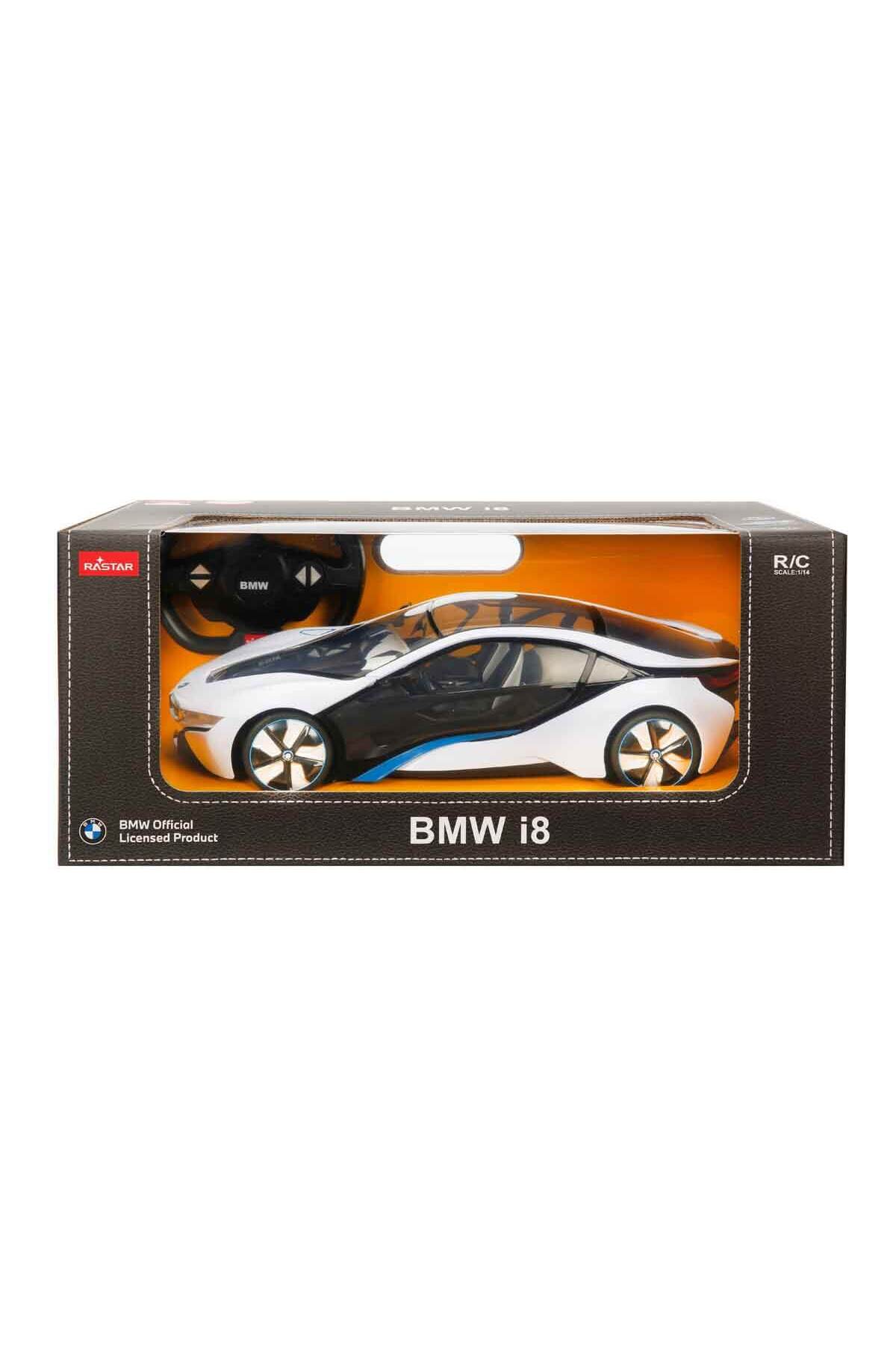 Sunman 1:14 BMW İ8 Uzaktan Kumandalı Işıklı Araba - Beyaz - Fiyatı