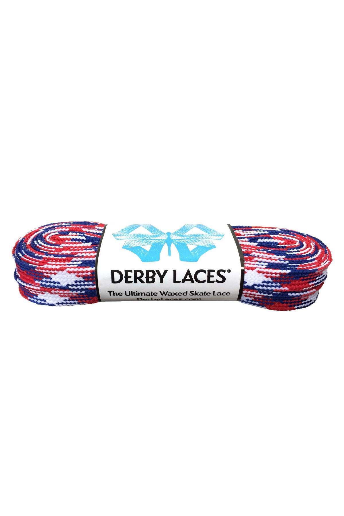 Derby-Regular Waxed Roller Skates Laces [72 Inch 183cm] 1