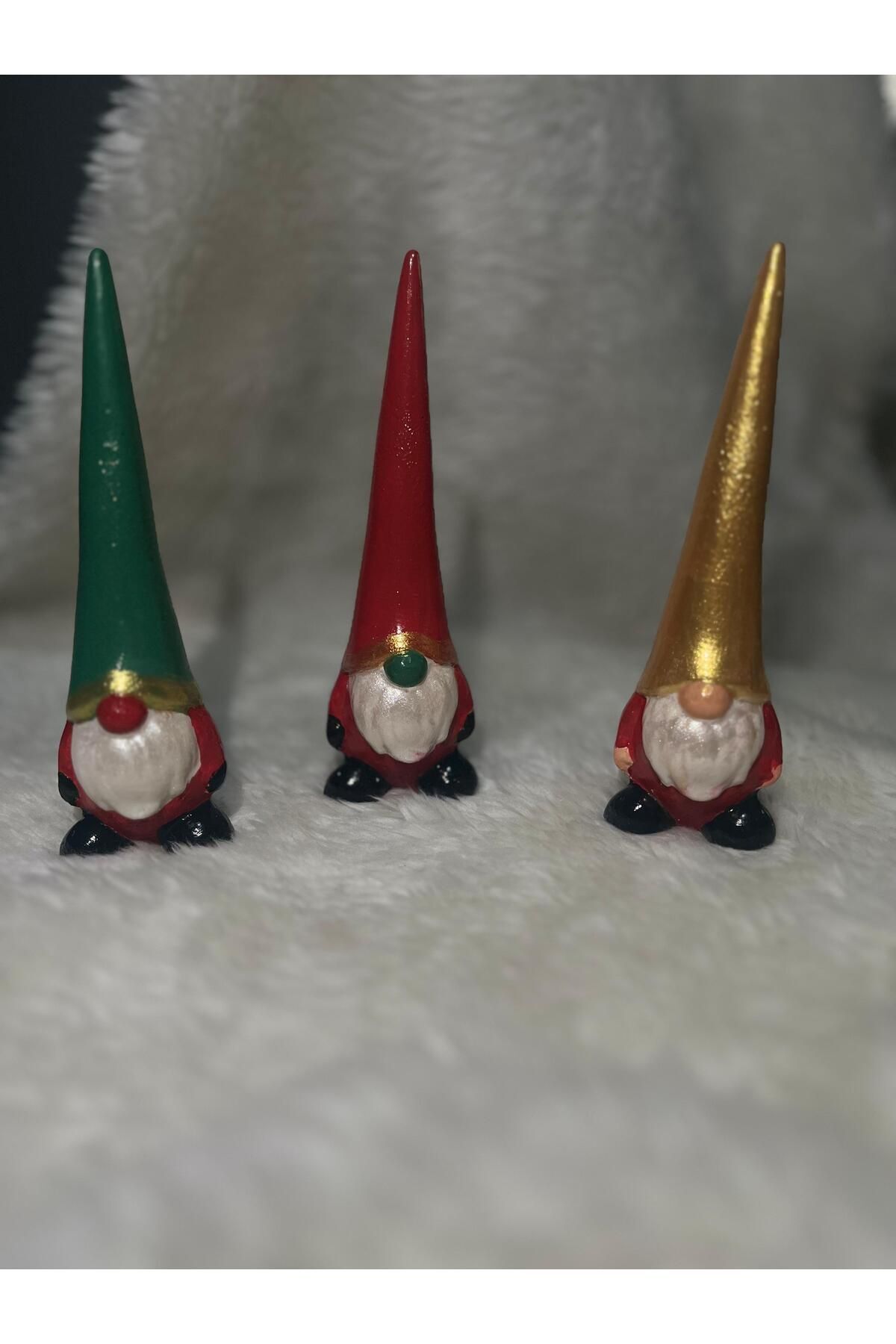 teknotrust Yılbaşı Dekoratif Gnome, Cüce Biblo