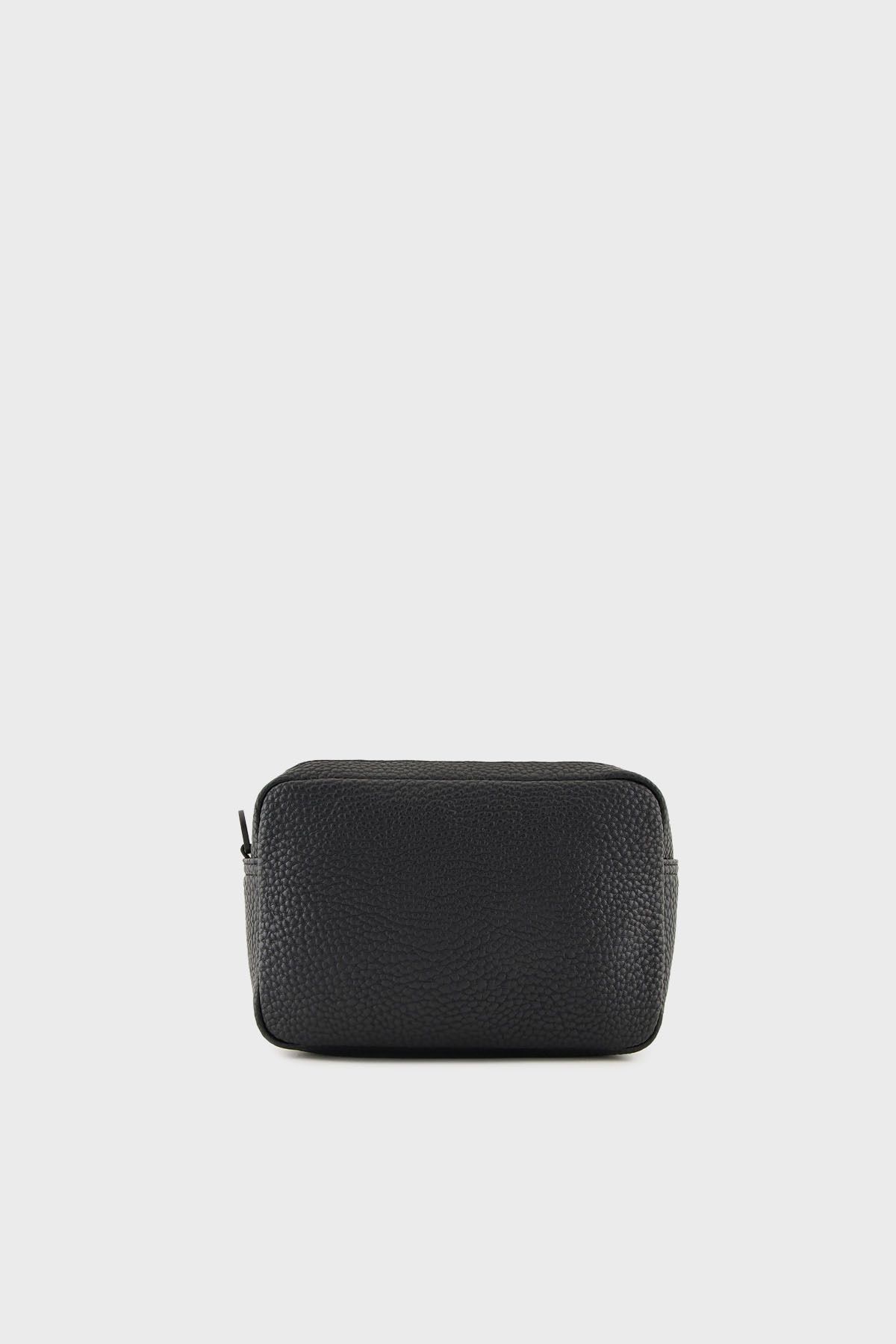 کیف دستی مردانه آرایشی با آرم قابل جابجایی Armani Exchange