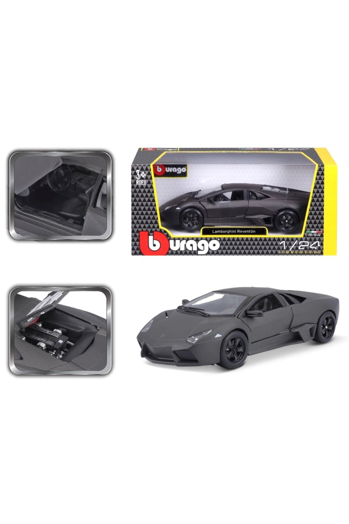 BBURAGO 1:24 Lamborghini Reventon Gri - Fiyatı, Yorumları
