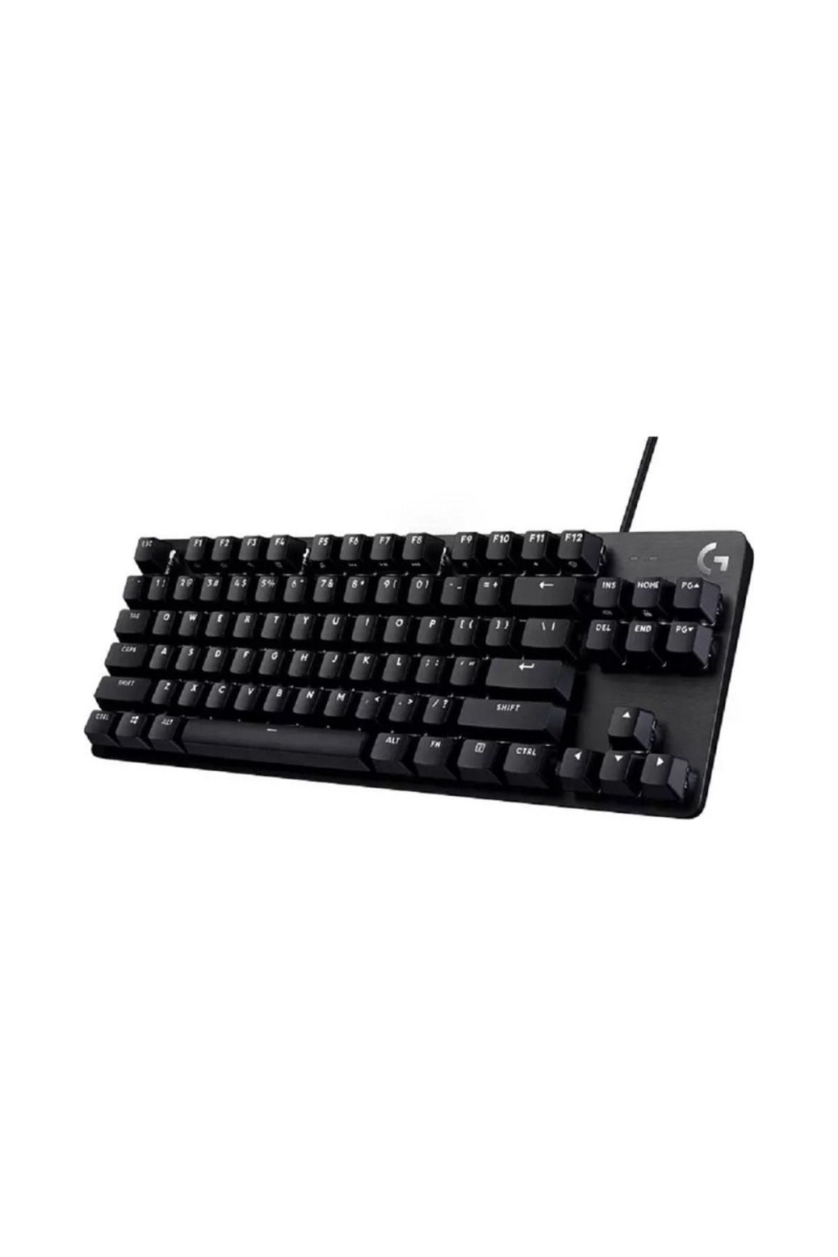 logitech-لوحة مفاتيح ميكانيكية للألعاب G413 TKL SE مع إضاءة خلفية مدمجة مع مفتاح لمس، أسود 1