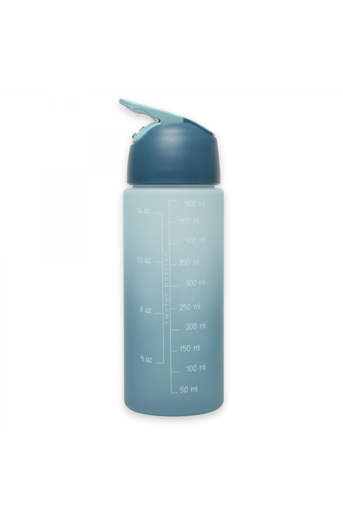 Vicco-Water Bottle 500 ml Dark Blue Locking Cover Tritan Quick Flask Water Bottle 2