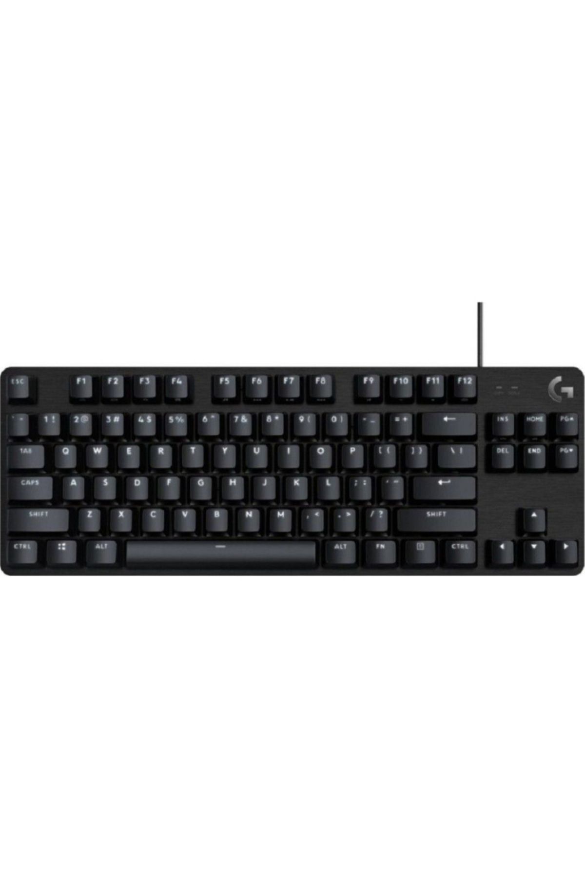 logitech-لوحة مفاتيح ميكانيكية للألعاب G413 TKL SE مع إضاءة خلفية مدمجة مع مفتاح لمس، أسود 4