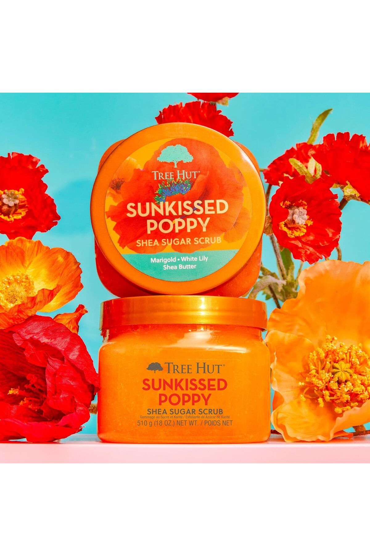 TreeHut-Tree Hut Sunkissed Poppy Body Scrub 510 g 4