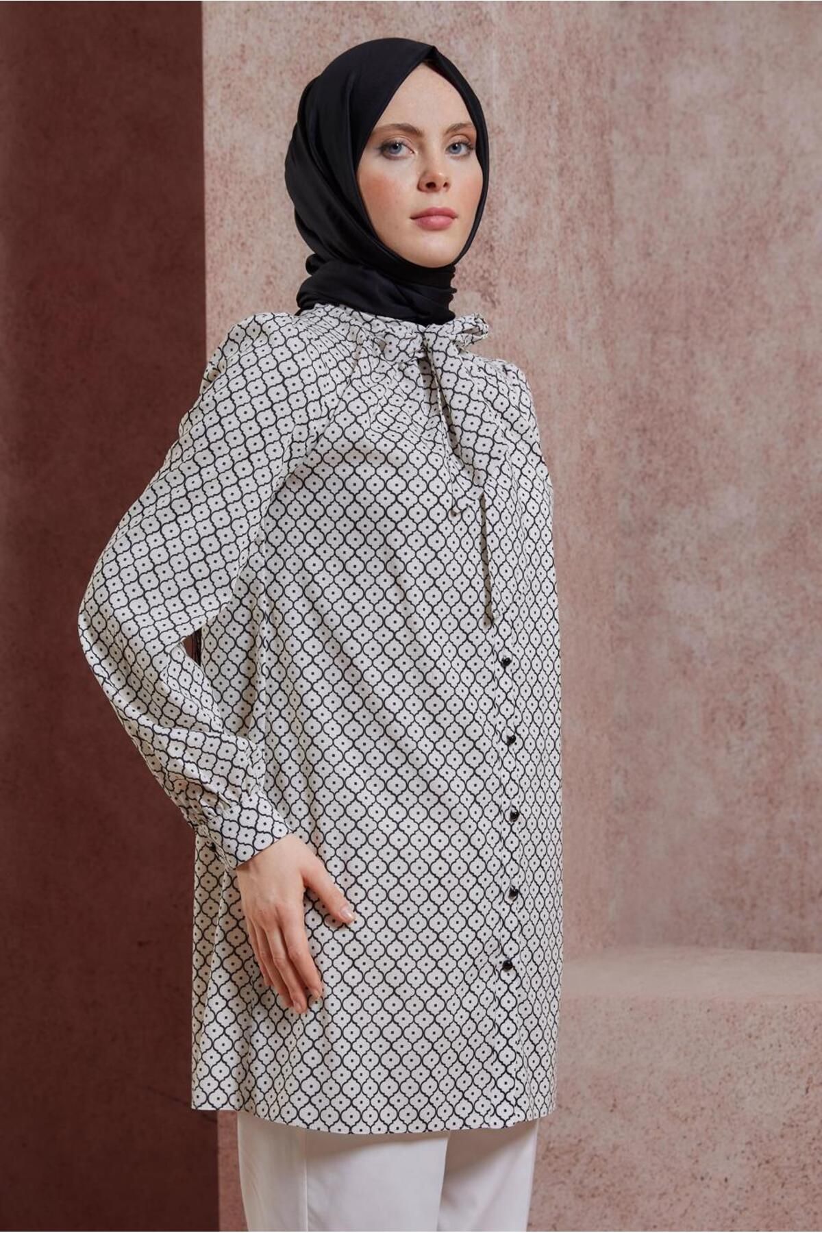 تونیک طرح دار 44547 Alvina