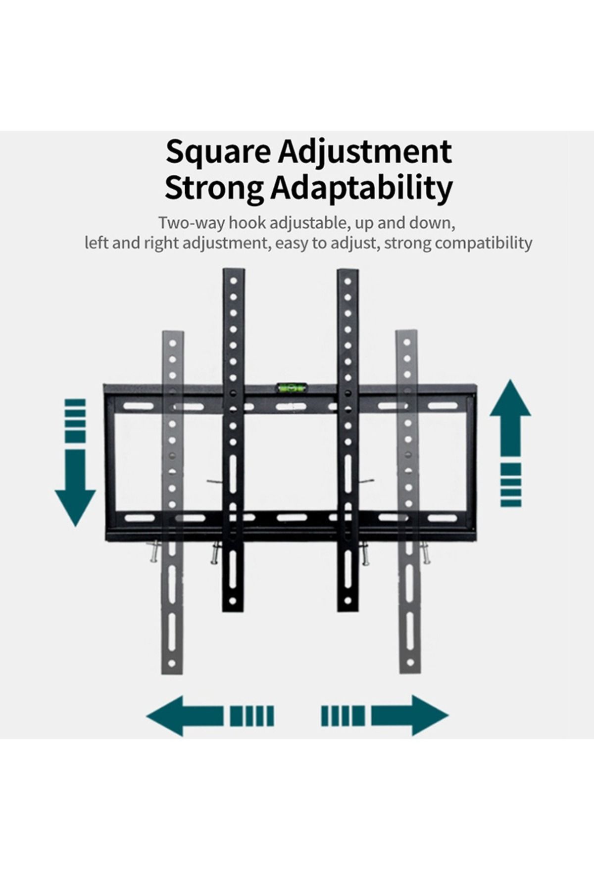 FlashHawk-Heavy-Duty TV Wall Mount Bracket for 32-70 Inch Screens, 45KG Load Capacity 2