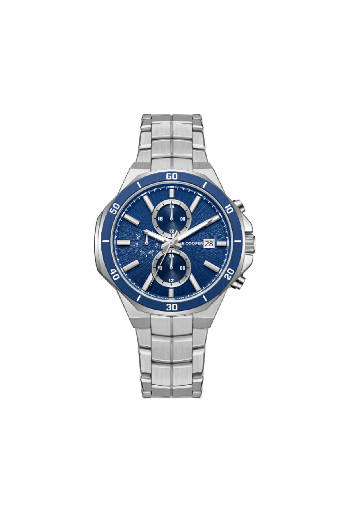Lee Cooper-LEE COOPER Men Multi Function Dark Blue Dial Watch - LC08087.390 1