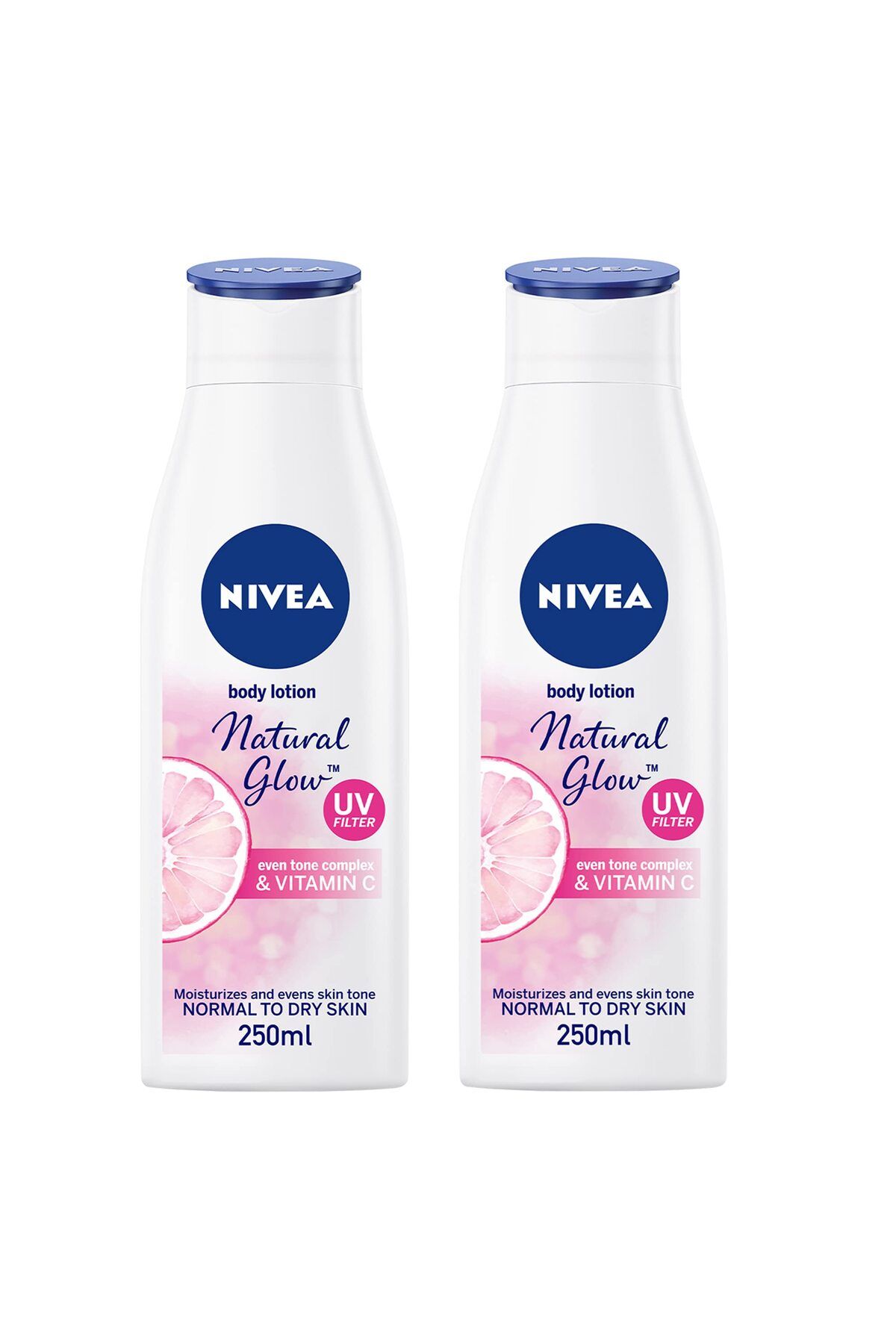 NIVEA-Body Lotion Even Tone, Natural Fairness Complex & Vitamin C, All Skin Types, 2X250Ml 1