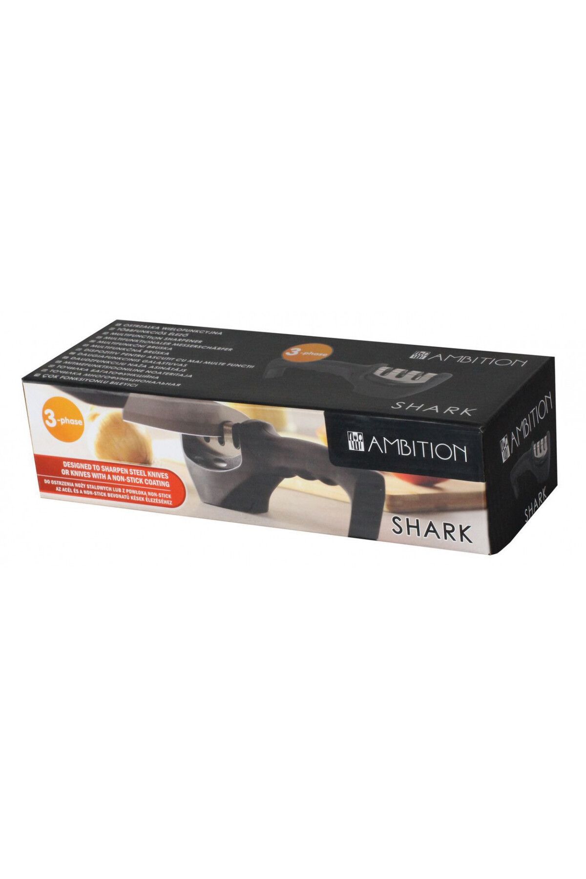 Ambition-Knife sharpener with handle, Shark 2