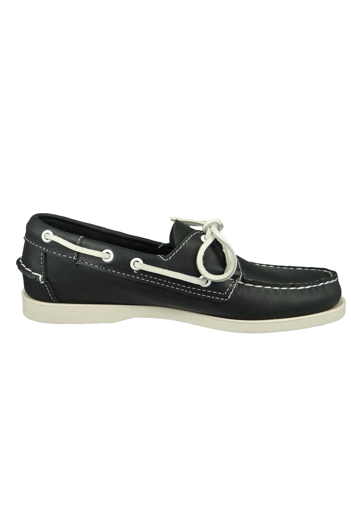 Sebago-Portland 7000H00 Herren Halbschuhe Segel-/Bootsschuhe Leder Blau 908 Blue Navy 5