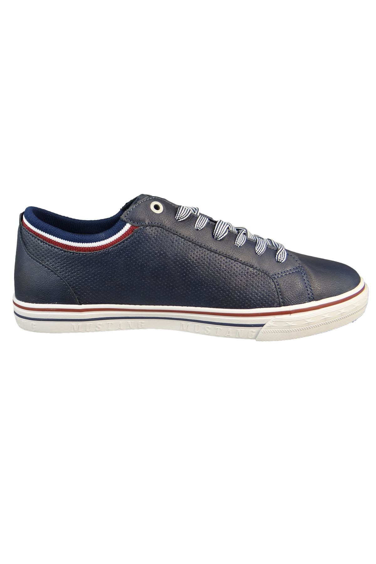 Mustang-Herren Low Sneaker Low Top 4147309 Blau 820 Navy Kunstleder 5
