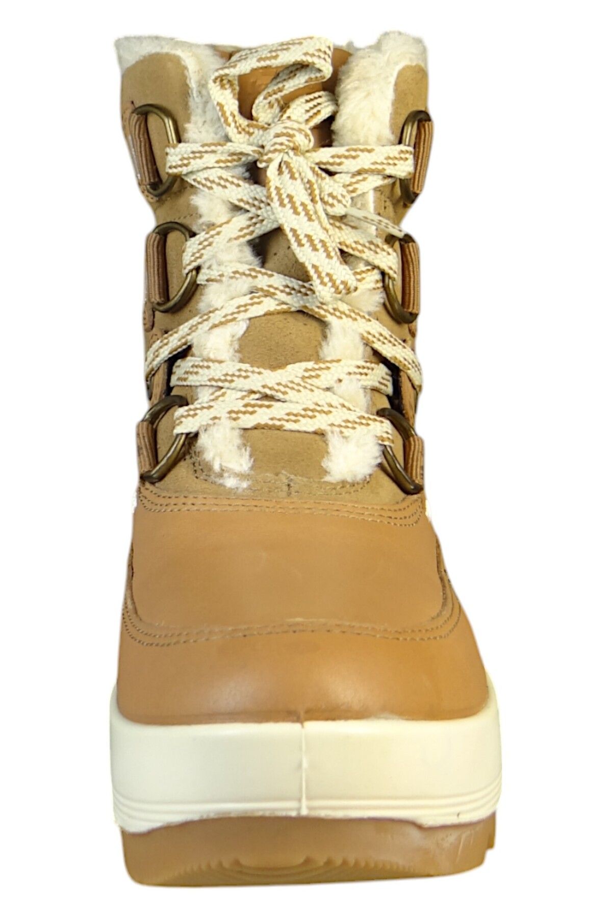 Kamik-Damen Winterstiefel Stiefel Winterschuhe Celeste M Wk2428 Braun Doe Light Brown Leder/synthetik 4