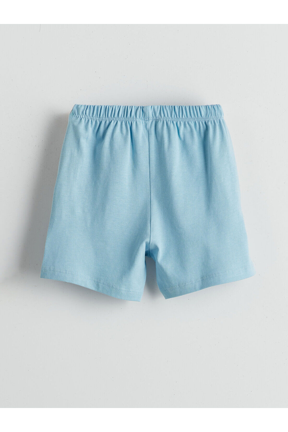 LC Waikiki Elsiva Collection Mavi Basic Erkek Bebek Tişört ve Şort 2'li fotoğrafı 6 (önizleme)