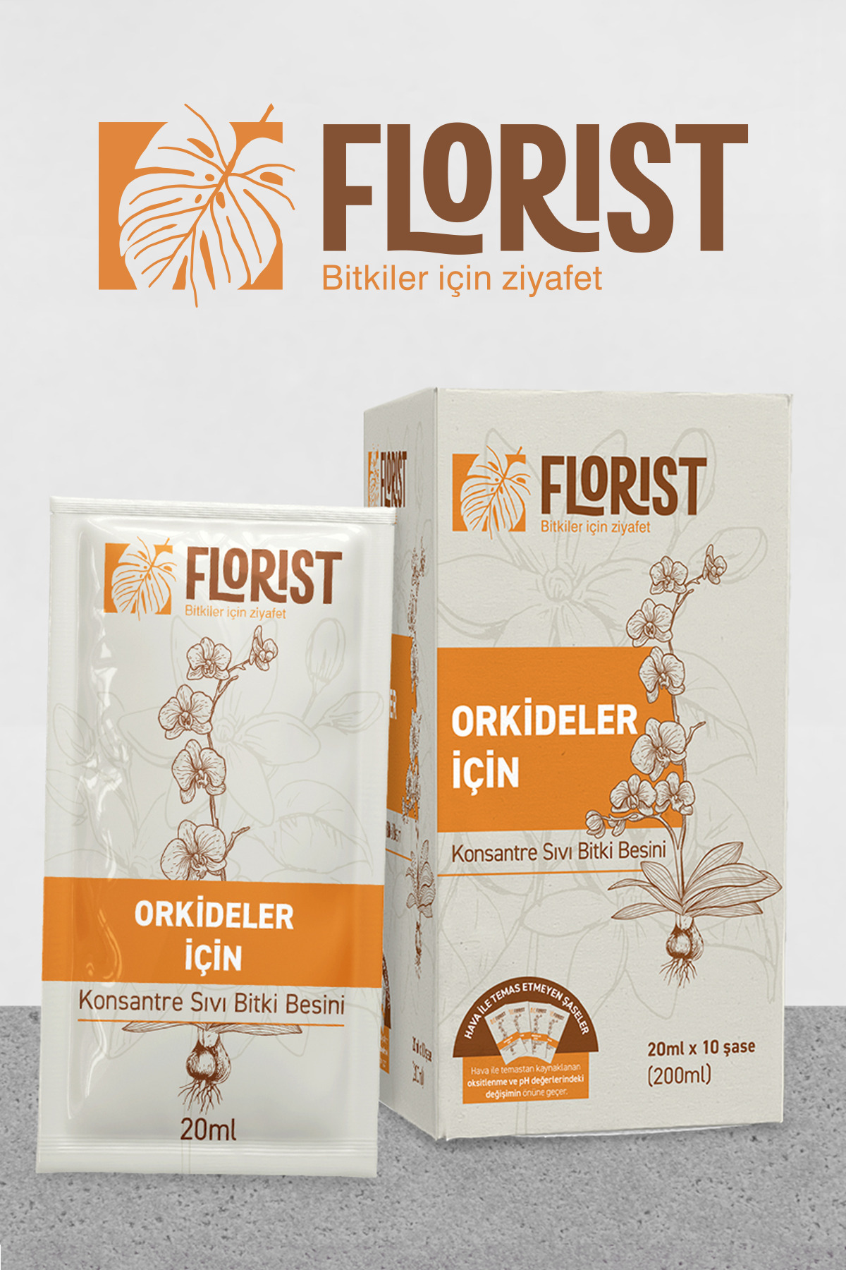 FLORİST ORKİDE BESİNİ